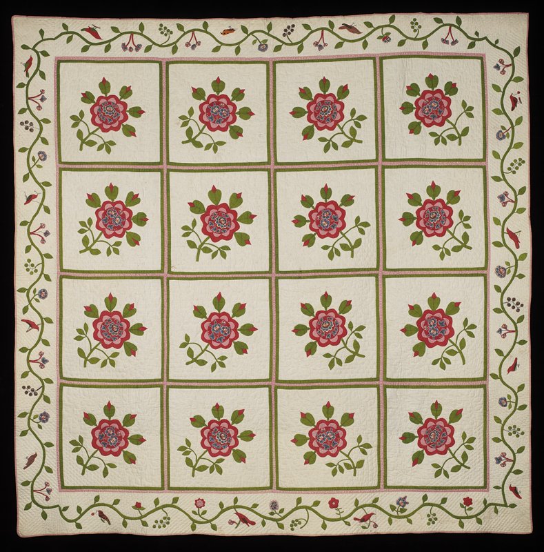 Rose of Sharon quilt