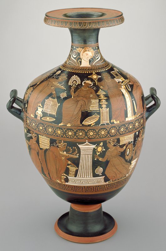 Terracotta Hydria (Water Jug)