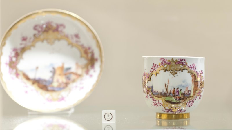 Cup and saucer