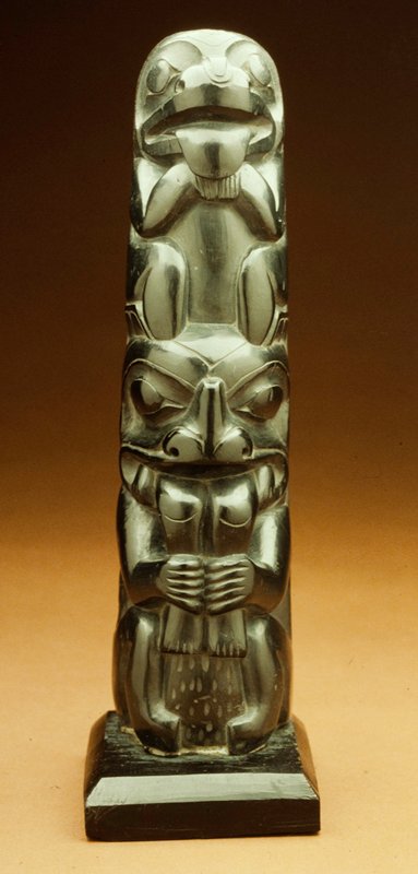 Miniature Totem Pole