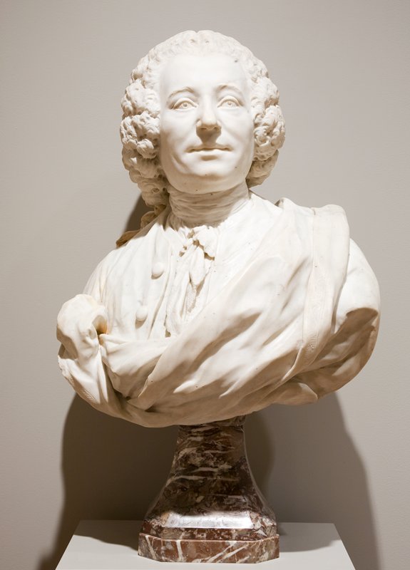 Portrait Bust of M. de Neuville, Captain of Artillery and Comptroller General