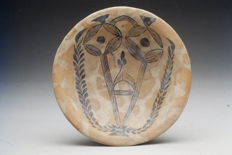 Bowl with abstract (Anthropomorphic?) design