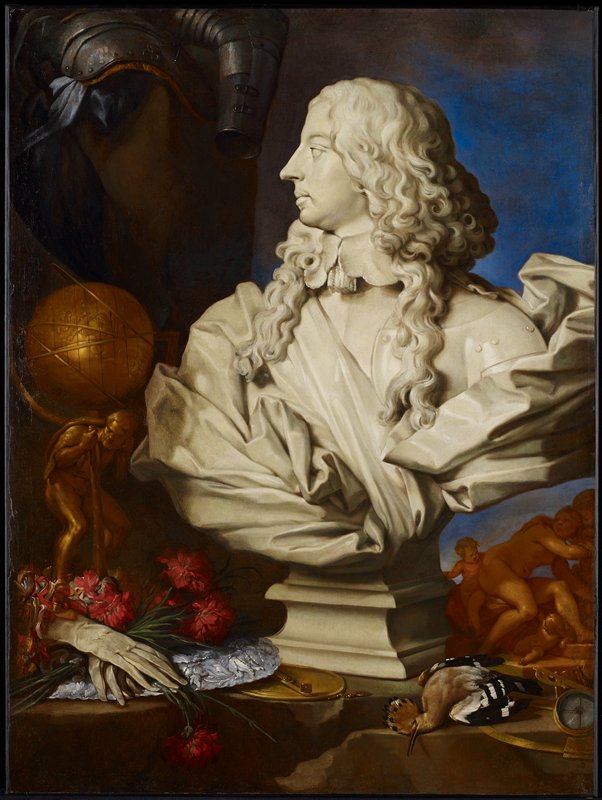 Allegorical Still Life with Bernini's Bust of Duke Francesco I d'Este