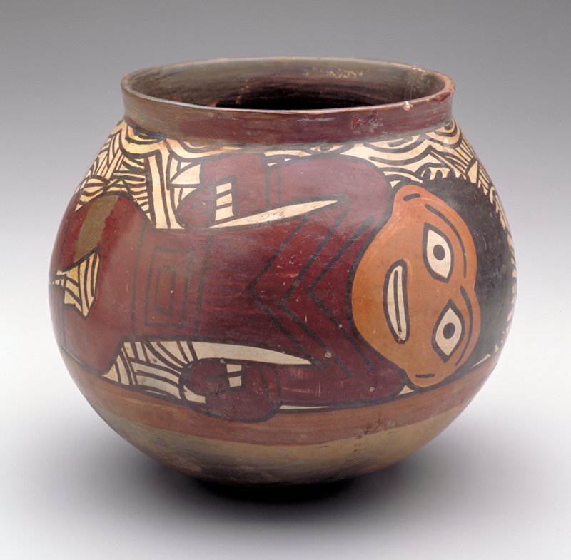 Bowl with Swimmer Motifs