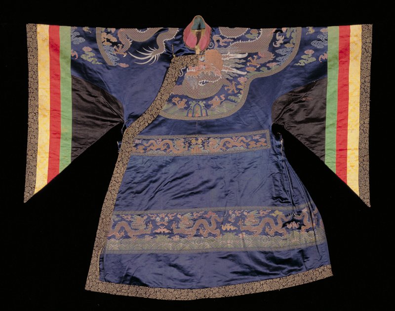 Formal court robe altered for Lamaist ritual dance