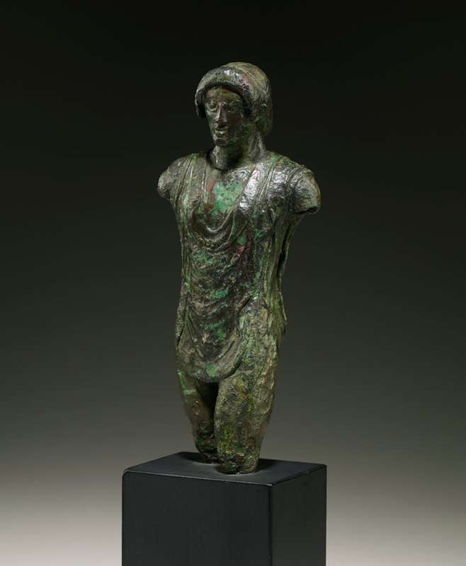 Figure of a Youth, in the style of an Etruscan bronze (5th century BC)