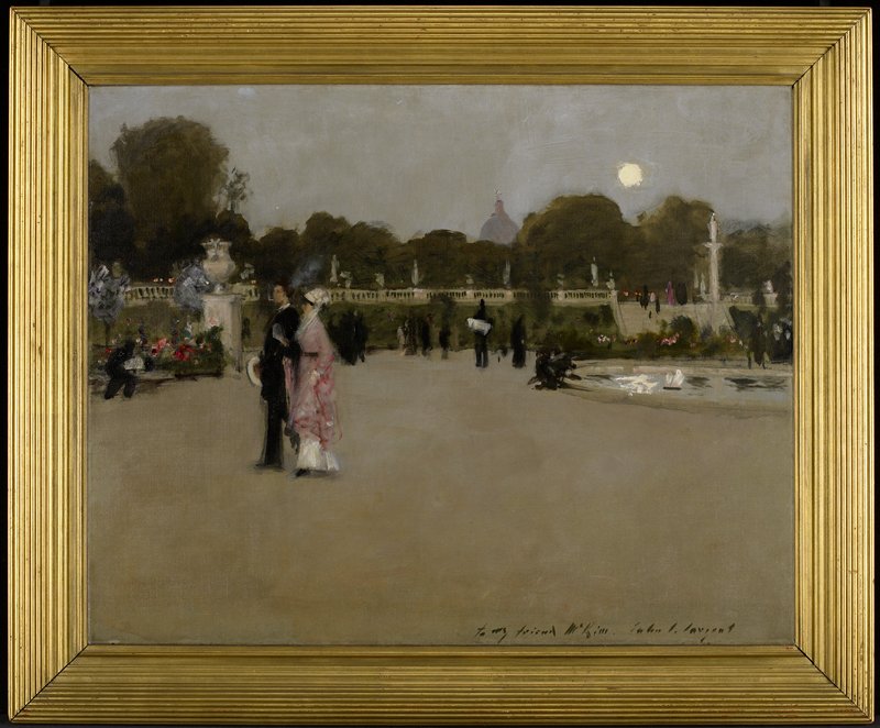 Luxembourg Gardens at Twilight