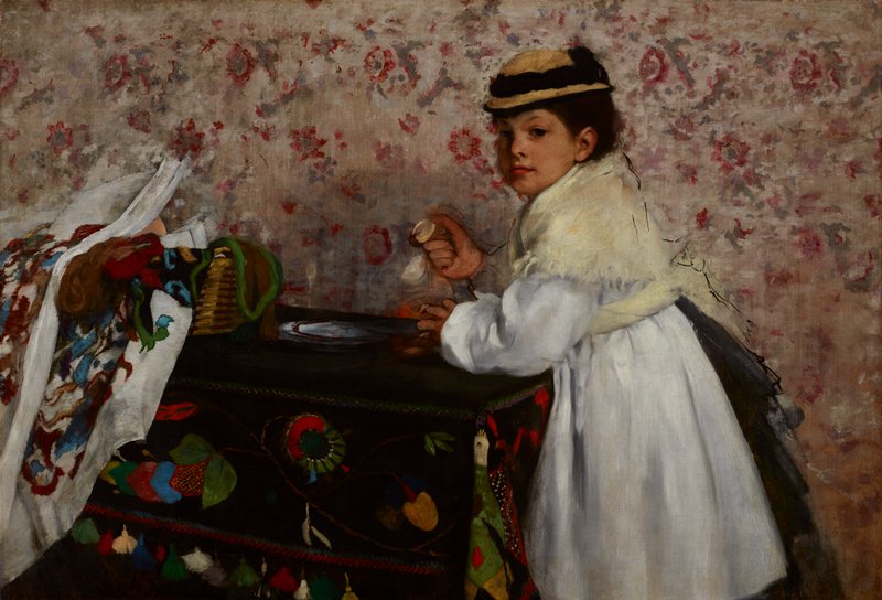 Portrait of Mlle. Hortense Valpinçon