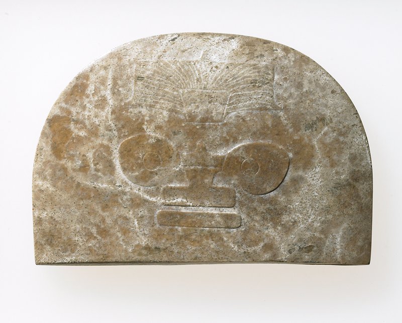 Ornament decorated with human and beast masks
