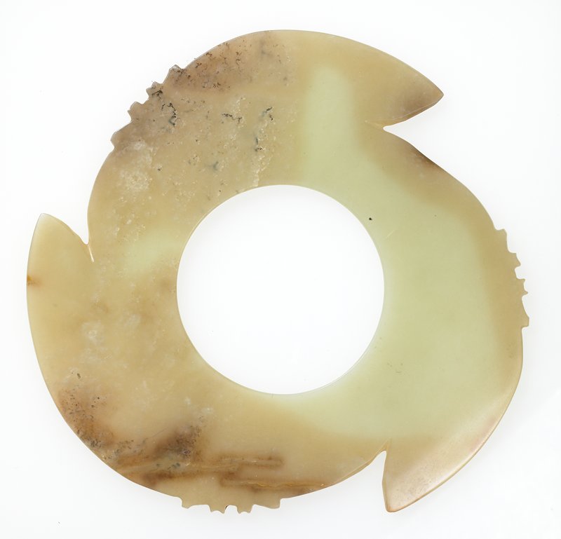 Huan disc with notches