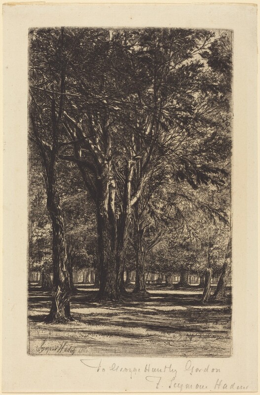 Kensington Gardens (The Larger Plate)