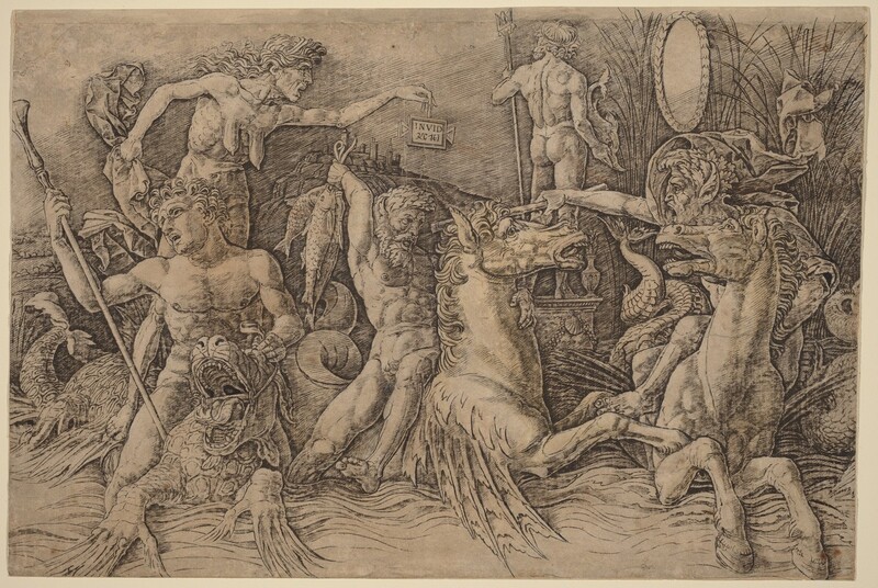 Battle of the Sea Gods [left half]