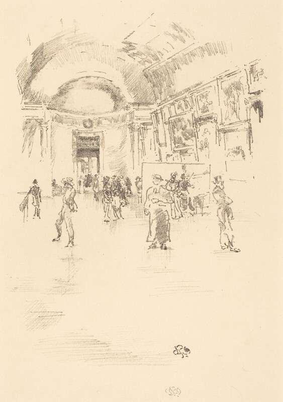 The Long Gallery, Louvre