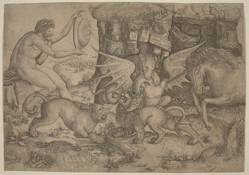 Allegorical Theme: Combat of Animals