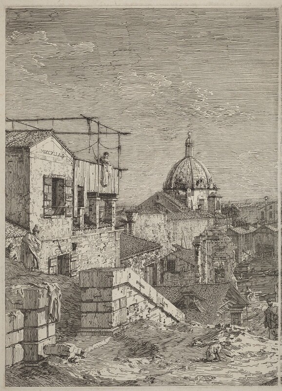 The House with the Inscription [left]