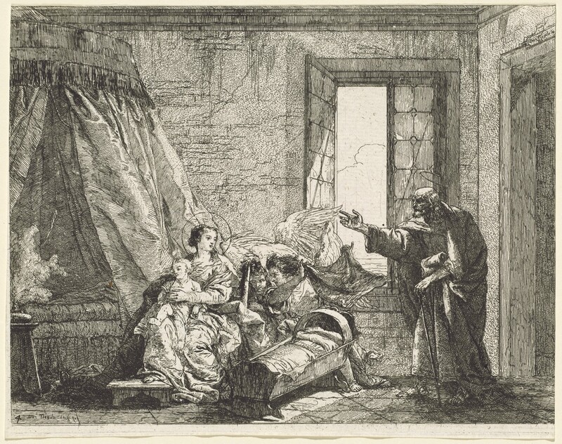 Joseph Relays to Mary God's Command to Flee