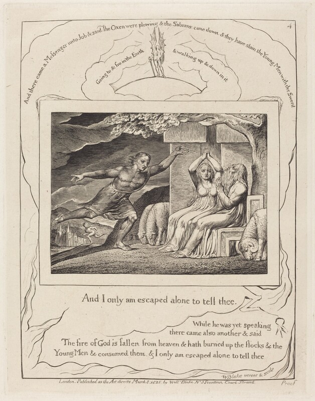 The Messengers Tell Job of His Misfortunes