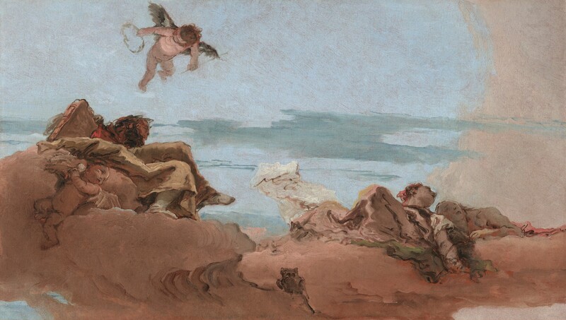 Study for a Ceiling with the Personification of Counsel