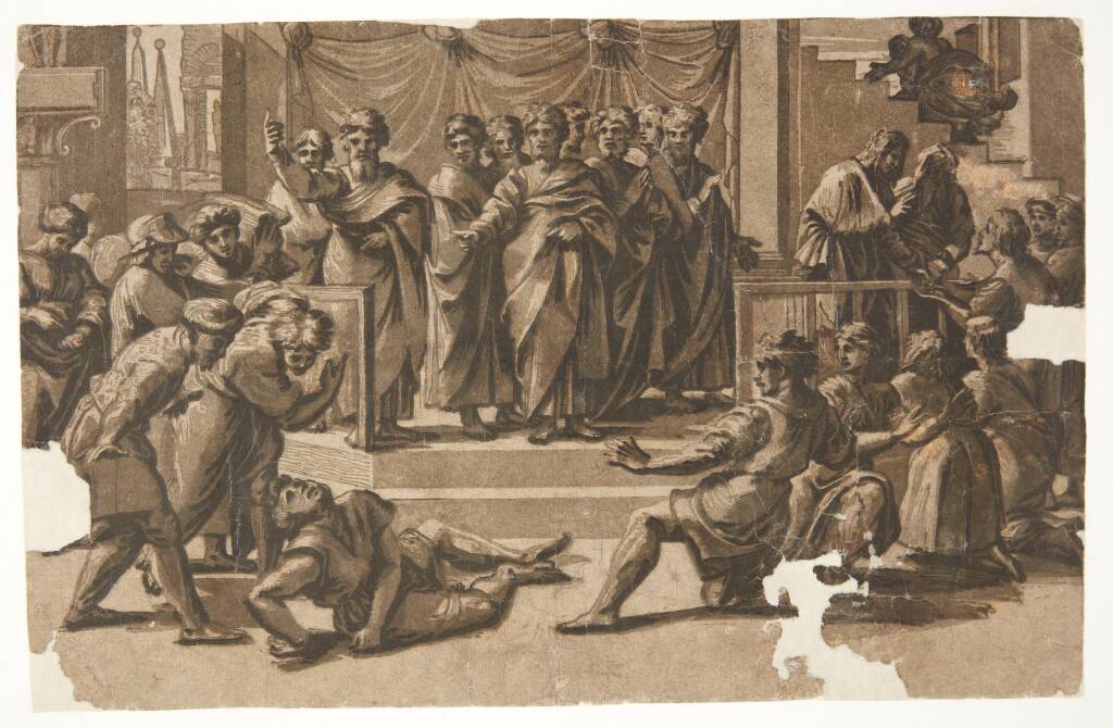 Ananias' død