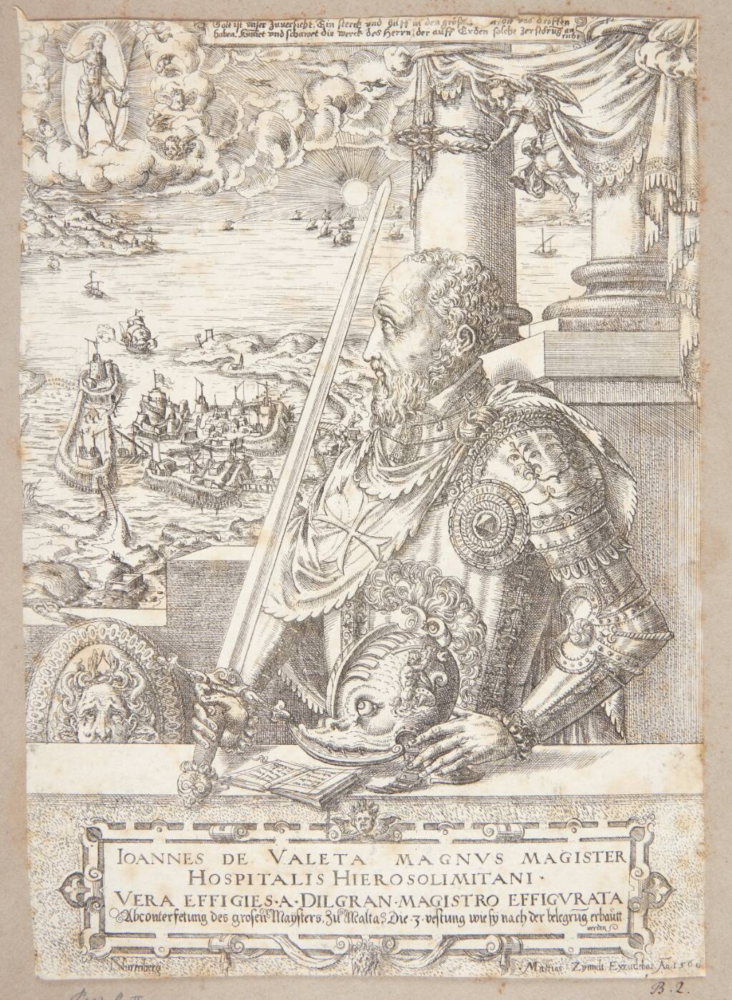 Portræt af Joannes de Valeta