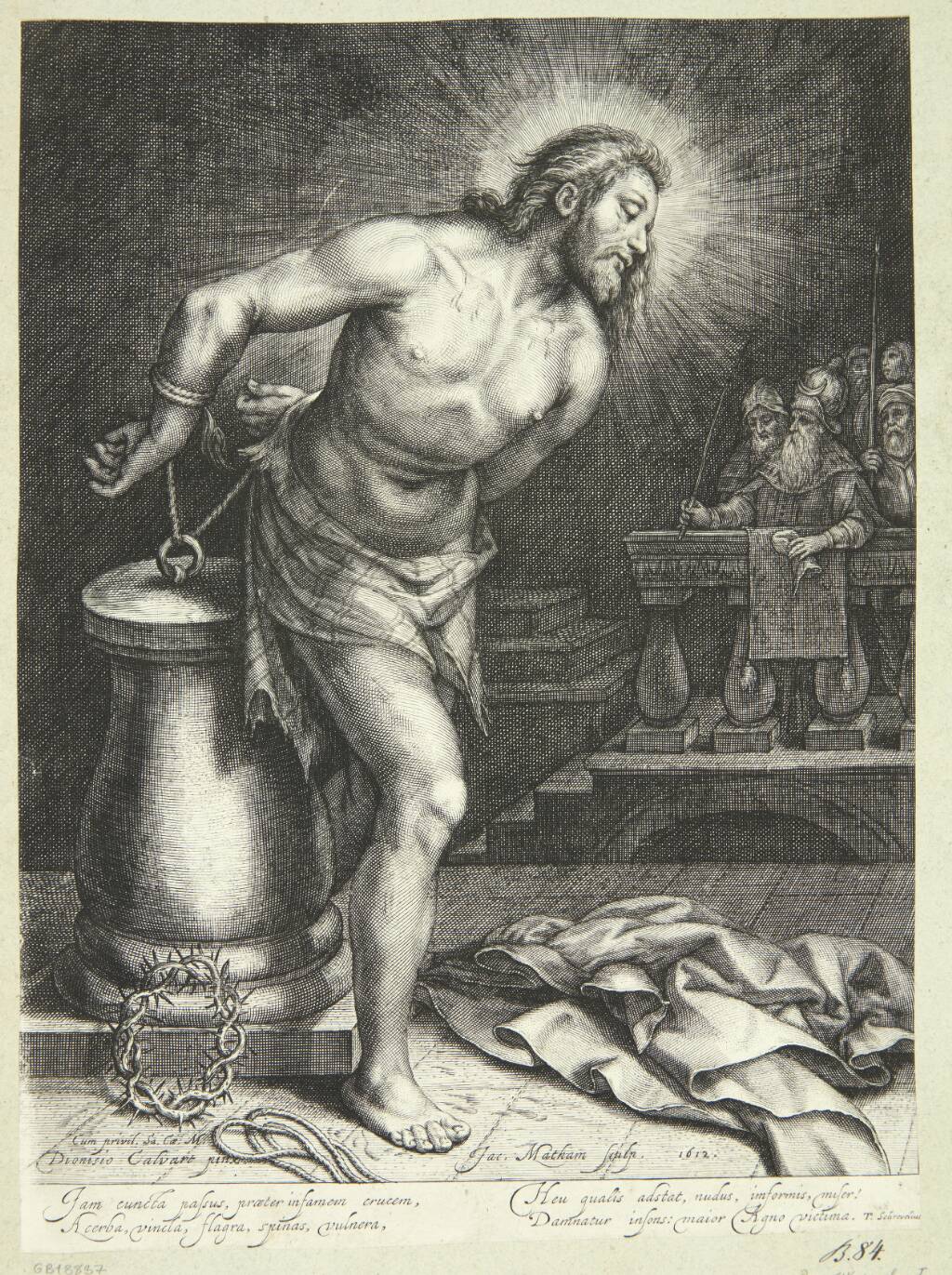 Jesus ved søjlen (efter hudflettelsen)