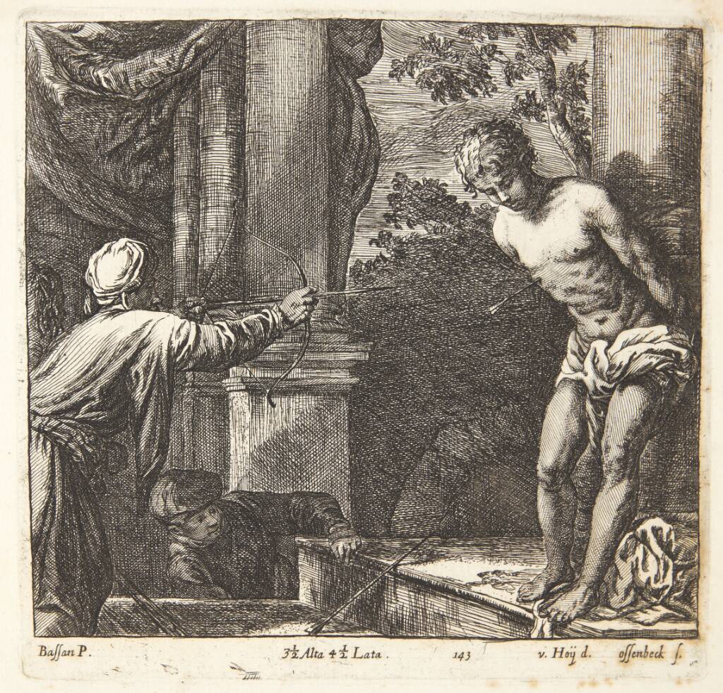 Den hellige Sebastians martyrium