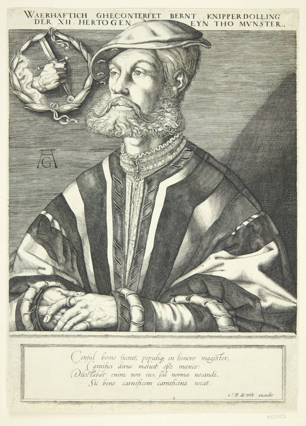 Portræt af Bernhard Knipperdolling