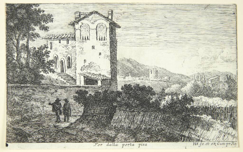 Villa udenfor Porta Pia