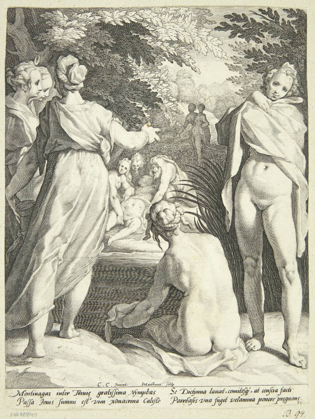 Diana opdager Callistos graviditet