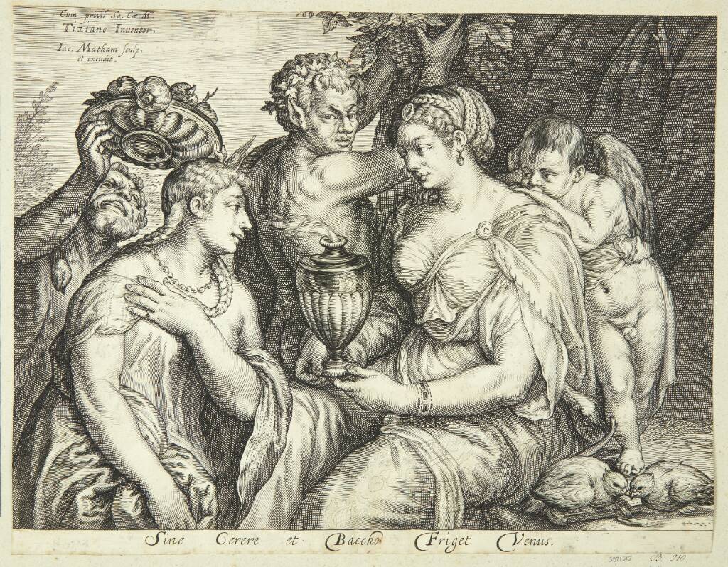 Ceres, Bakkus og Venus