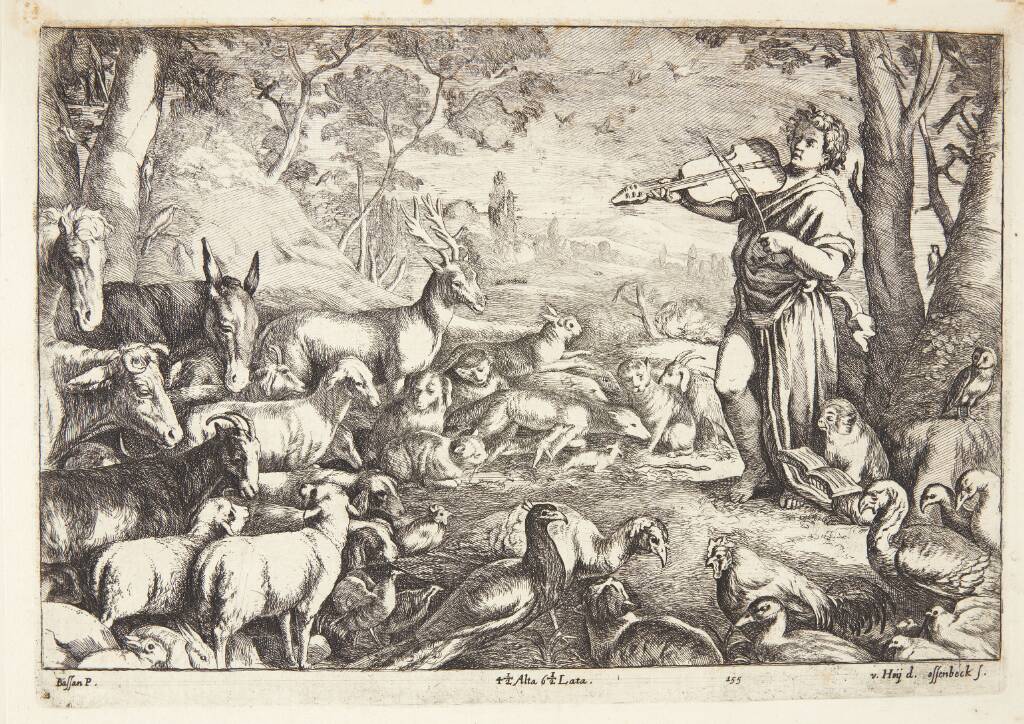 Orfeus tæmmer de vilde dyr