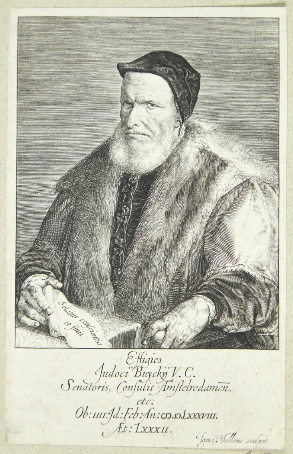 Portræt af Joost Sijbrandtsz. Buyck
