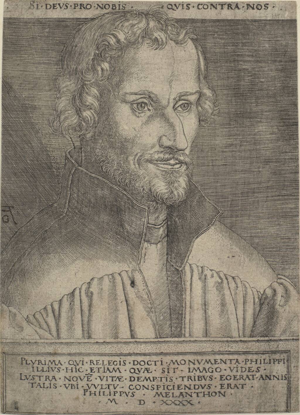 Portræt af Philipp Melanchthon