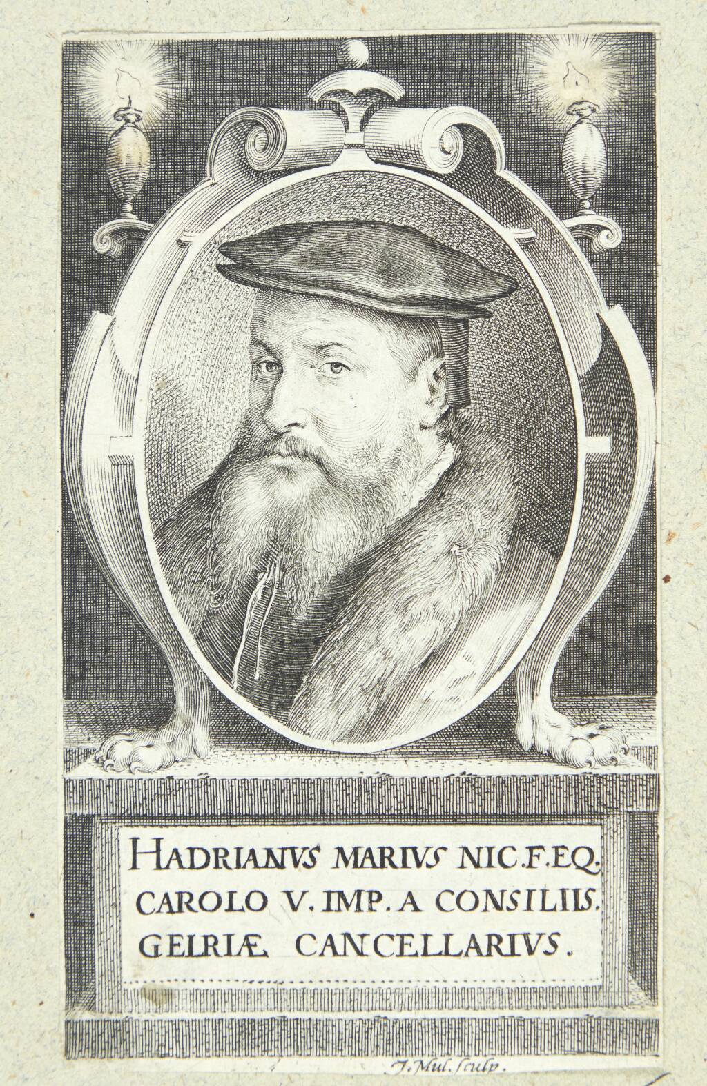 Portræt af Hadrian Marius Everhardi