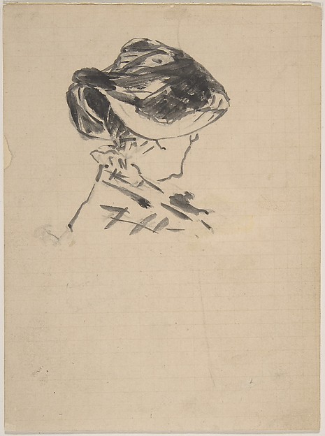 Suzanne Manet at Bellevue