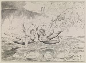 The Baffled Devils Fighting