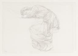 Study of Seated Figure for ‘The Garden Court’ in the ‘Briar Rose’ Series