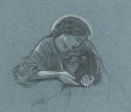 Study of Heads for a Pietà