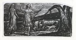Thenot, with Colinet Waving his Arms in Sorrow