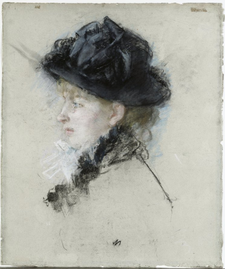 Mademoiselle Louise Riesener in a Hat
