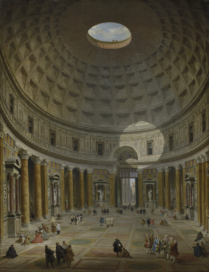 Interior of the Pantheon, Rome