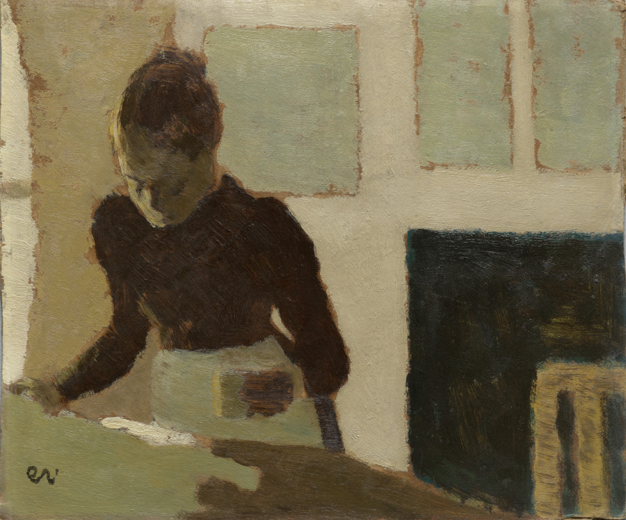 Woman Ironing