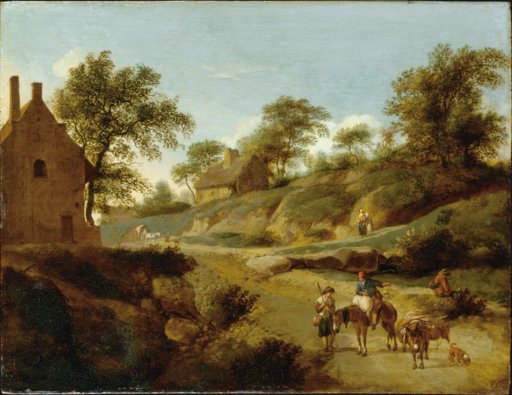 An einer Landstraße