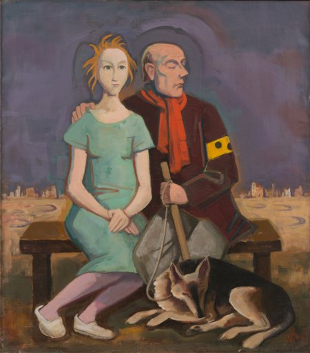 Der Blinde und das Mädchen