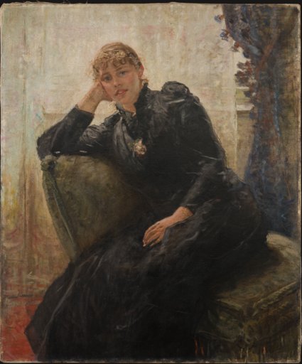 Damenbildnis (Porträt Therese Karl)