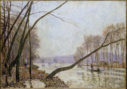Seine-Ufer im Herbst