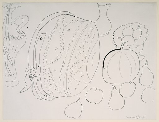 Nature morte (Stillleben mit Kupferkessel)