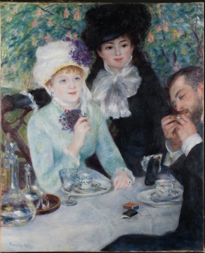 Nach dem Mittagessen (La fin du déjeuner)