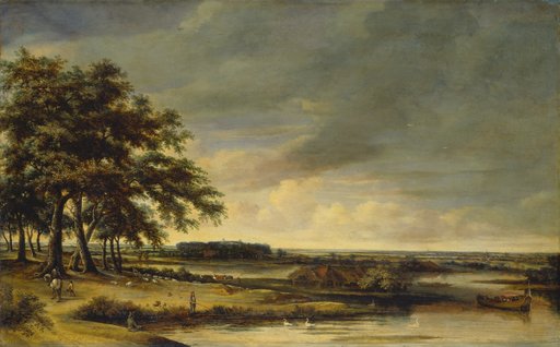 Holländische Flachlandschaft