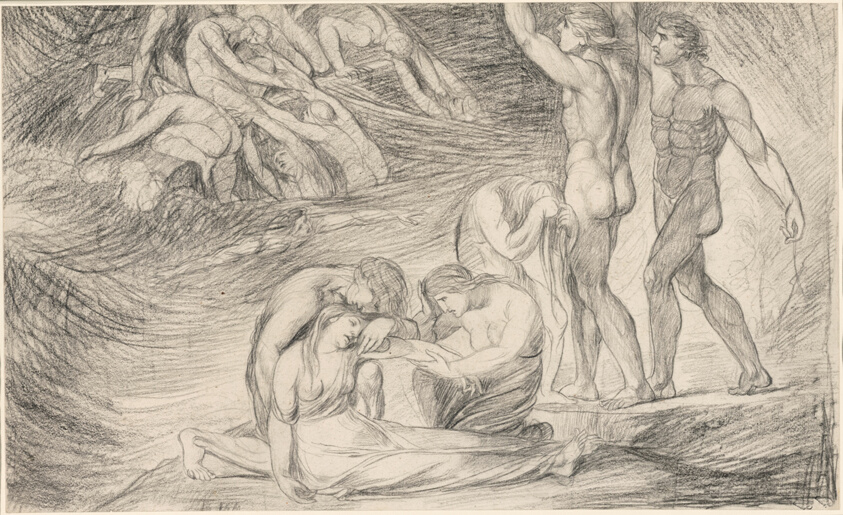 Viola Surviving the Shipwreck off the Coast of Illyria, from “Twelfth Night”